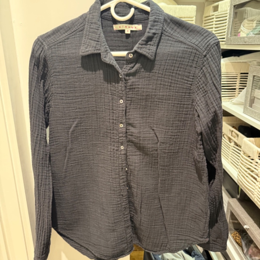 Xirena linen blouse